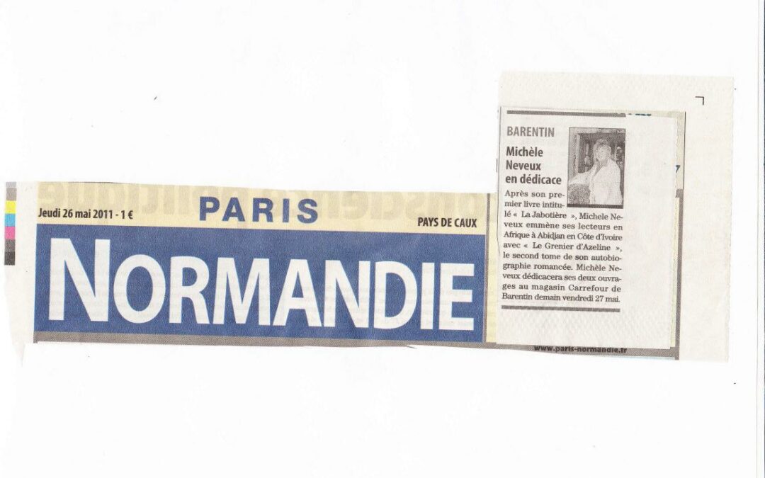 LE 25 MAI 2011 – LE PARIS NORMANDIE