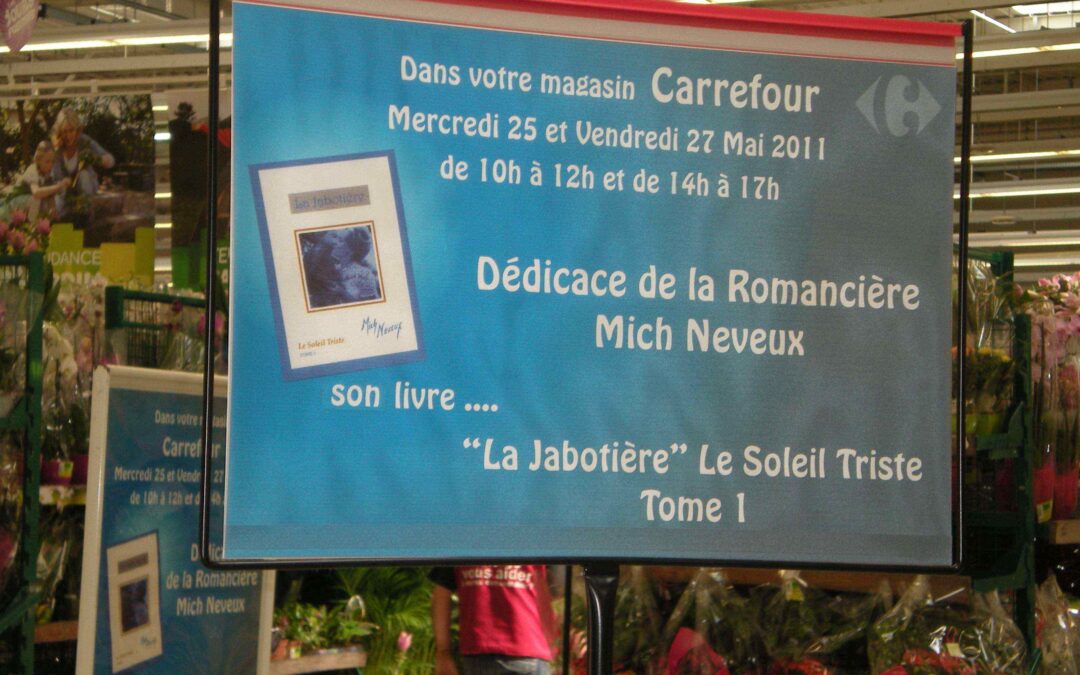 LE 25 MAI 2011 – DEDICACE CARREFOUR BARENTIN