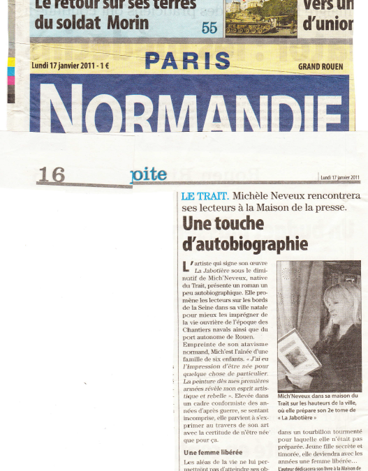 LE 23 JANVIER 2011 – L’HISTOIRE D’UNE VIE !